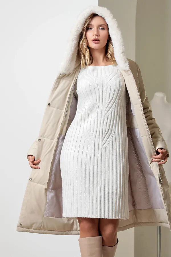 Пальто DIZZYWAY, св.бежевый - фото 2