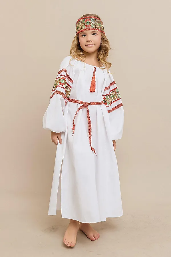 Костюм Купава платье-рубашка детская BATIK, мультиколор - фото 2