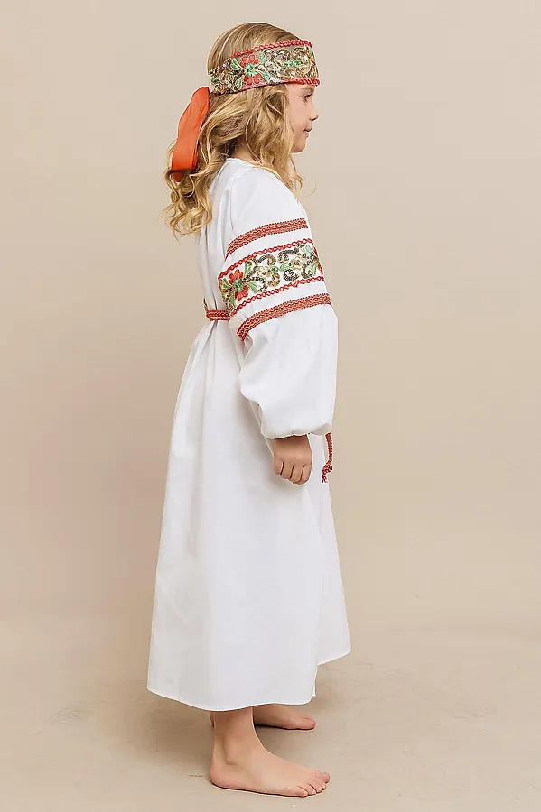Костюм Купава платье-рубашка детская BATIK, мультиколор - фото 2