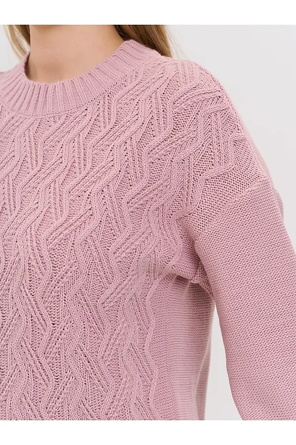 Джемпер VAY, розовый пунш/ваниль - фото 2