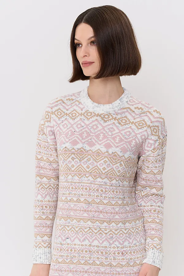 Платье NEWVAY, вечерний иней/латте/розовый жемчуг - фото 2