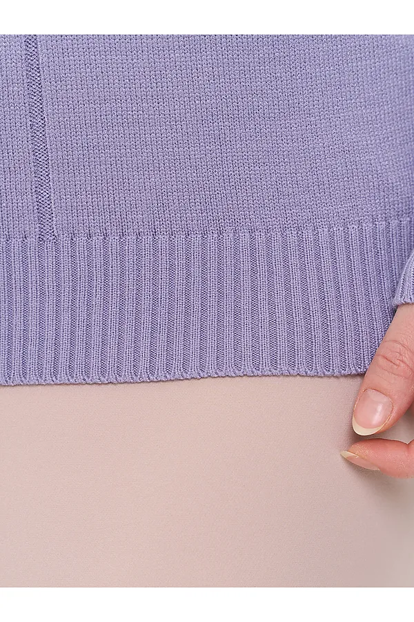 Джемпер NEWVAY, мягкая лаванда - фото 2