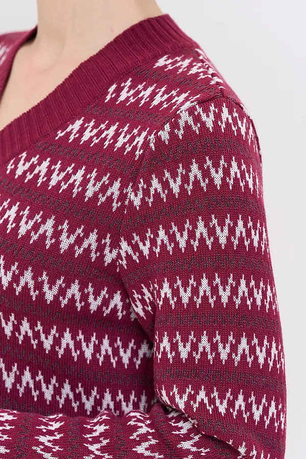 Платье NEWVAY, рубин/марсала/слива/белый - фото 2