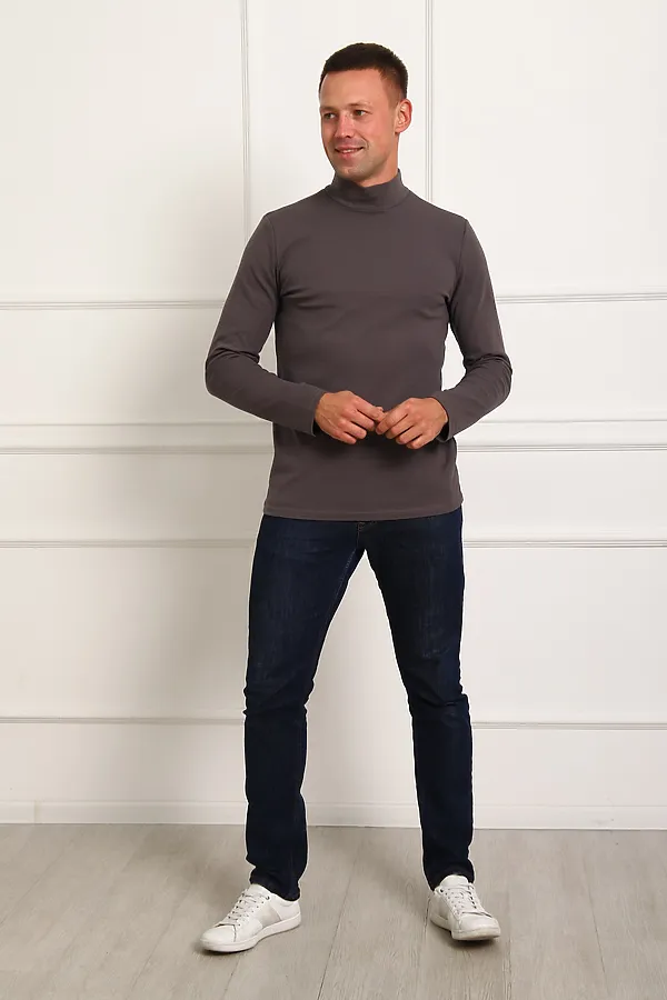 Водолазка 1092 НАТАЛИ, серый - фото 2