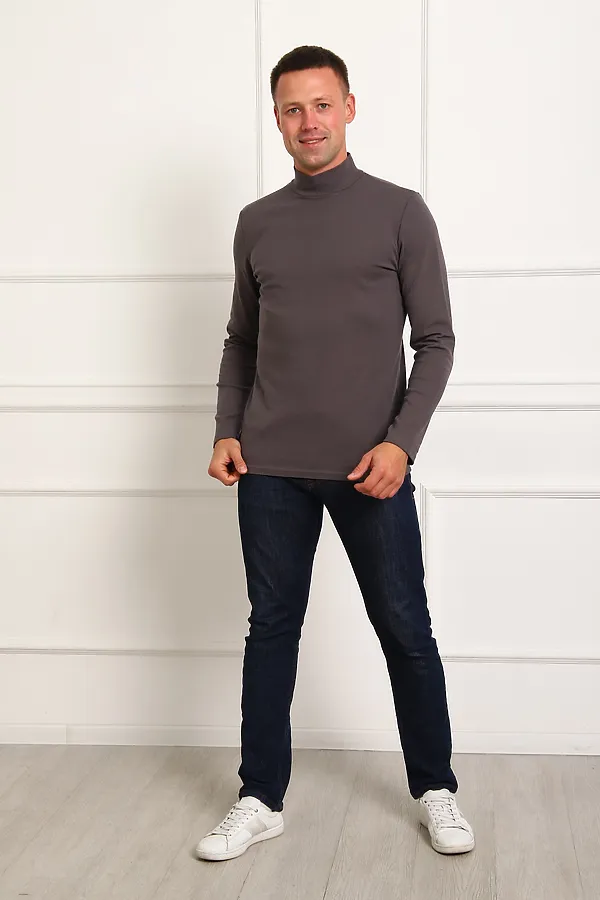 Водолазка 1092 НАТАЛИ, серый - фото 2