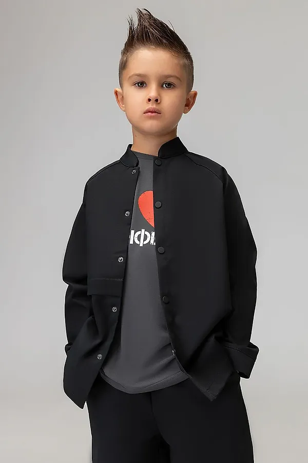 Костюм (Рубашка+Брюки) BODO, черный - фото 2