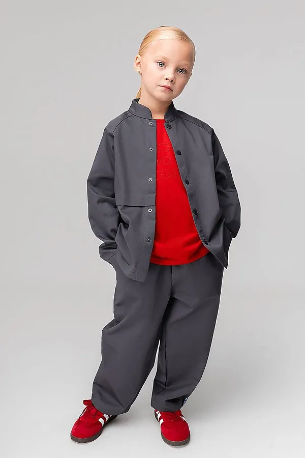 Костюм (Рубашка+Брюки) BODO, серый - фото 2