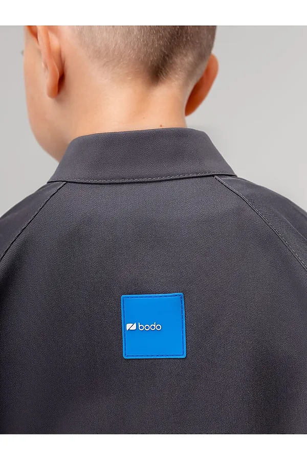 Костюм (Рубашка+Брюки) BODO, серый - фото 2