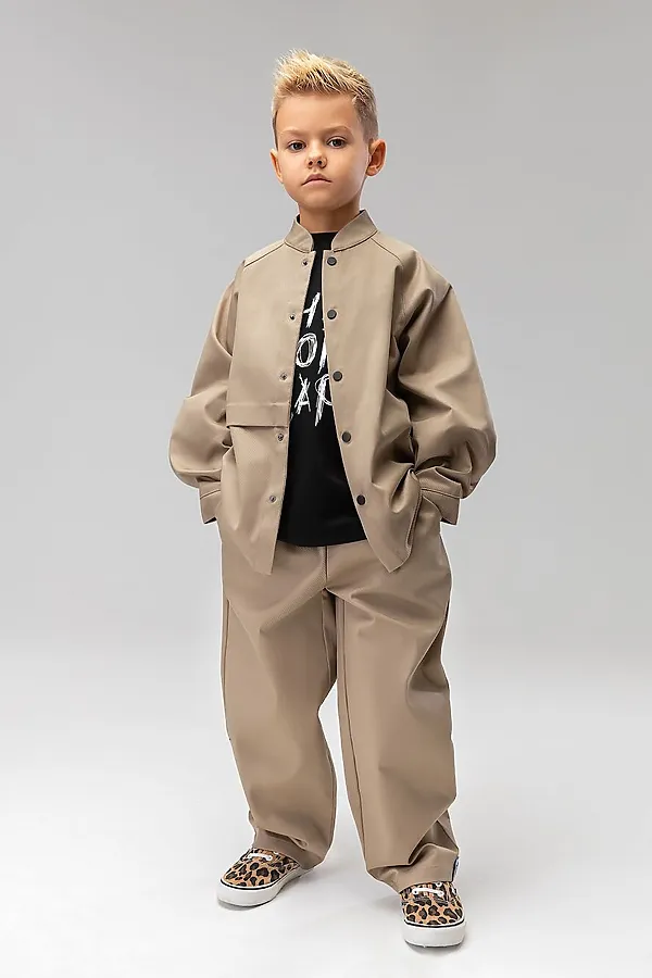 Костюм (Рубашка+Брюки) BODO-S, бежевый - фото 2