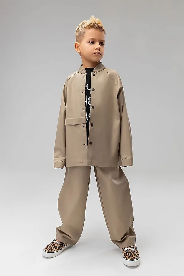 Костюм (Рубашка+Брюки) BODO-S, бежевый - фото 2