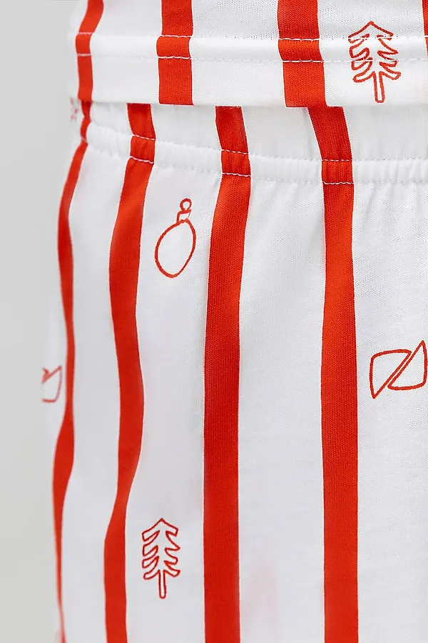 Костюм (Футболка+Шорты) BODO, белый (красный) - фото 2