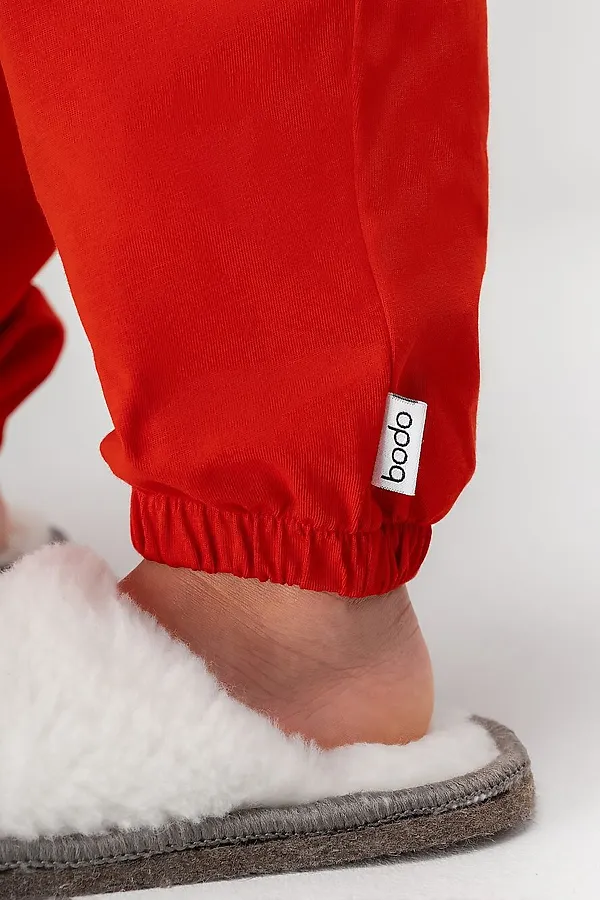 Костюм (Джемпер+Брюки) BODO-S, белый (красный) - фото 2