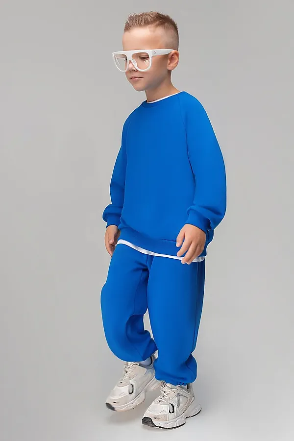 Костюм (Джемпер+Брюки) BODO-S, синий - фото 2