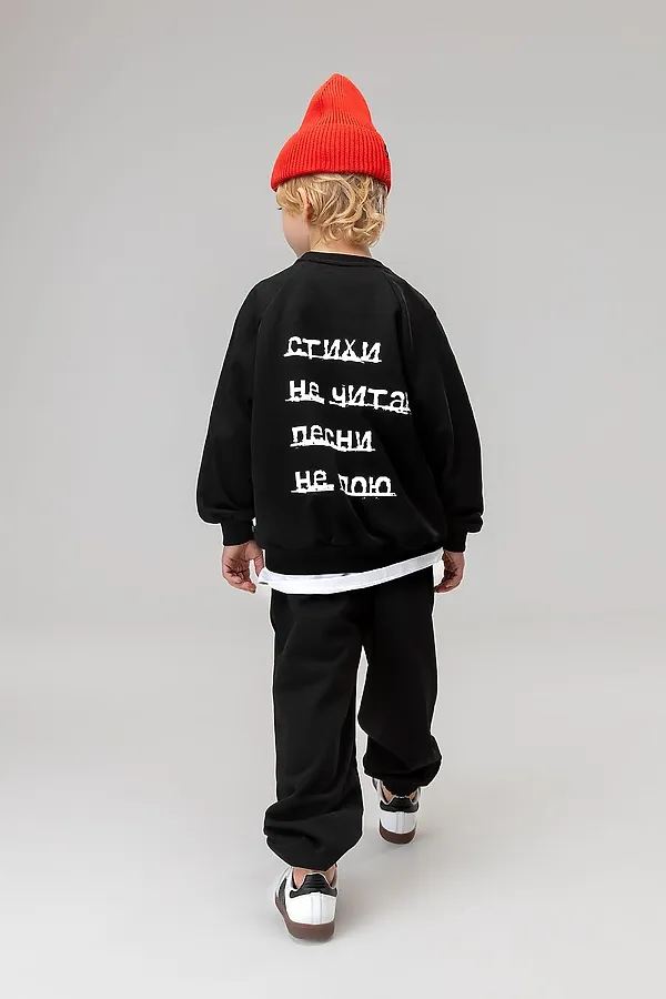 Костюм (Джемпер+Брюки) BODO, черный - фото 2