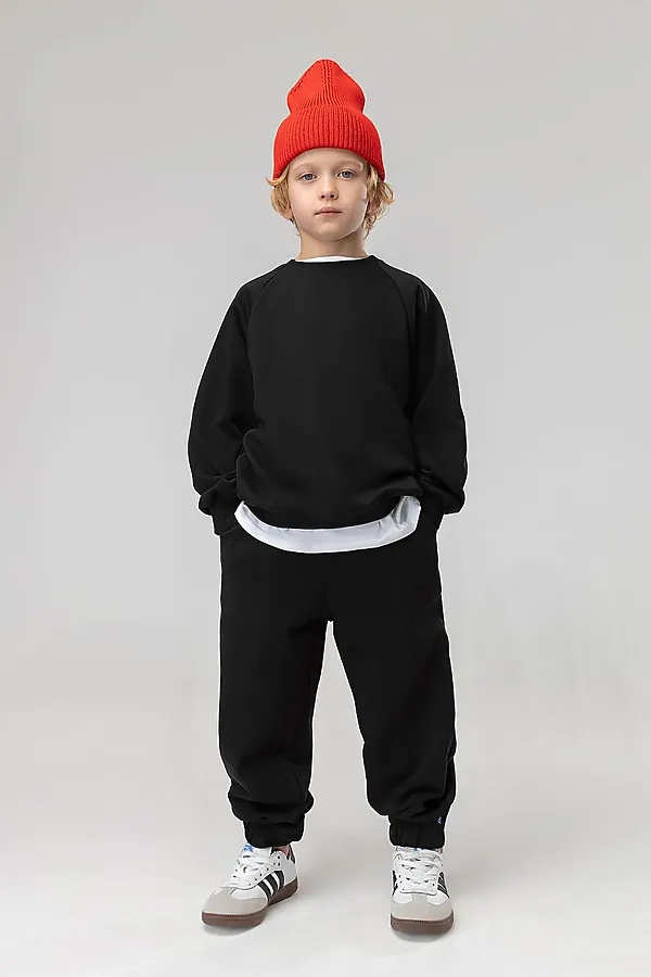 Костюм (Джемпер+Брюки) BODO, черный - фото 2