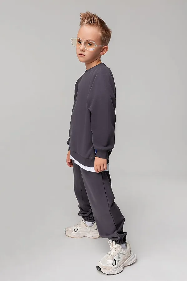 Костюм (Джемпер+Брюки) BODO, серый - фото 2