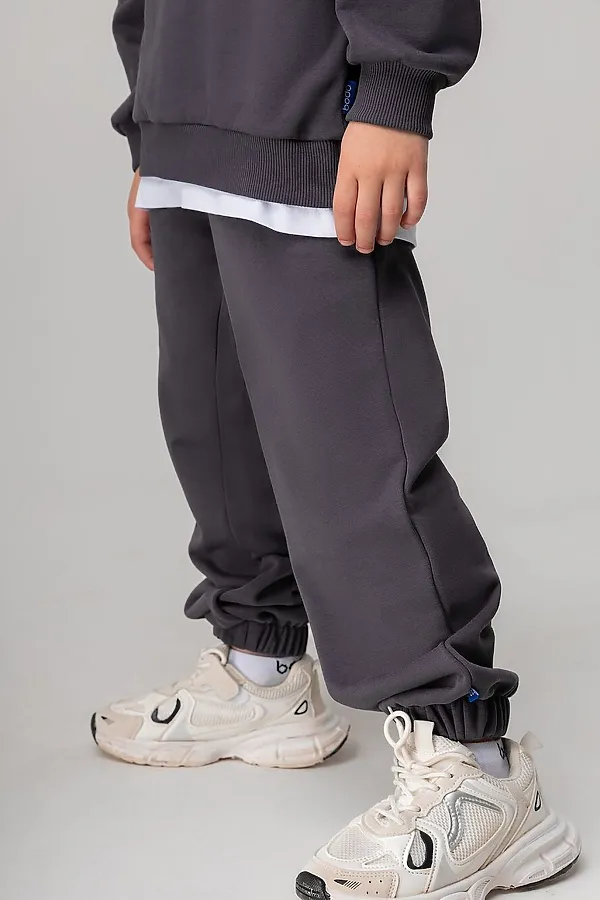 Костюм (Джемпер+Брюки) BODO, серый - фото 2