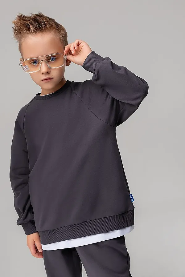 Костюм (Джемпер+Брюки) BODO, серый - фото 2