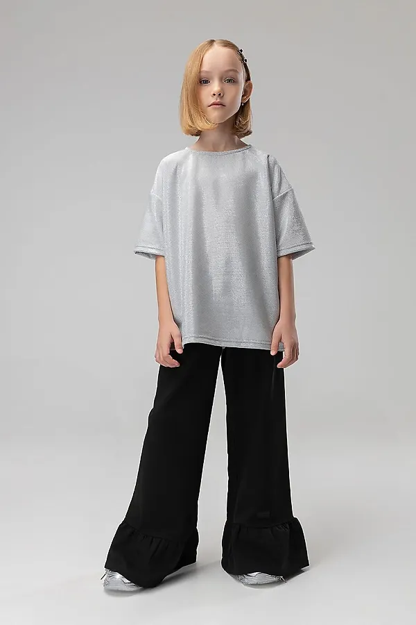 Костюм (Футболка+Брюки) BODO, черный (серый) - фото 2