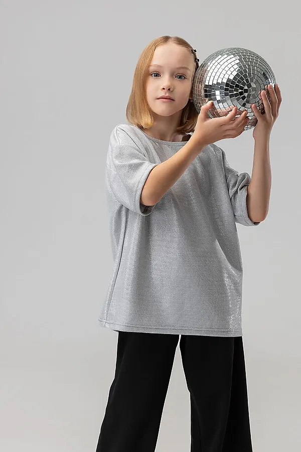 Костюм (Футболка+Брюки) BODO, черный (серый) - фото 2