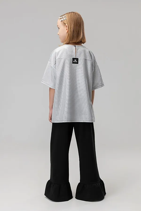 Костюм (Футболка+Брюки) BODO, черный (серый) - фото 2