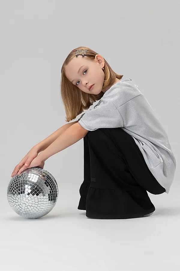 Костюм (Футболка+Брюки) BODO, черный (серый) - фото 2