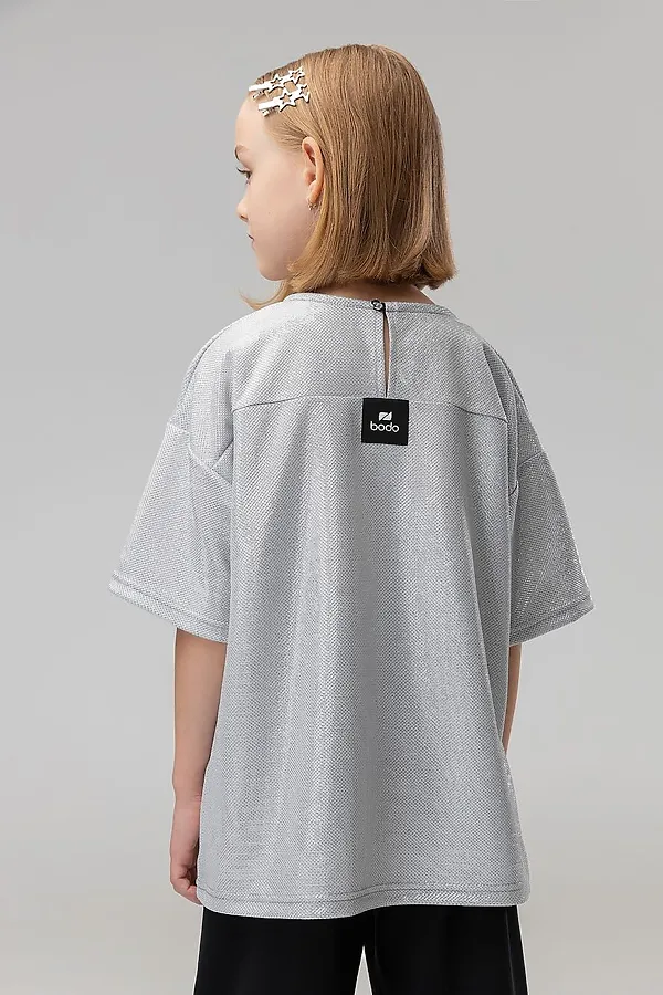 Костюм (Футболка+Брюки) BODO, черный (серый) - фото 2