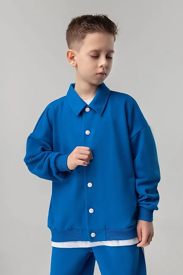 Костюм (Рубашка+Брюки) BODO, синий - фото 2