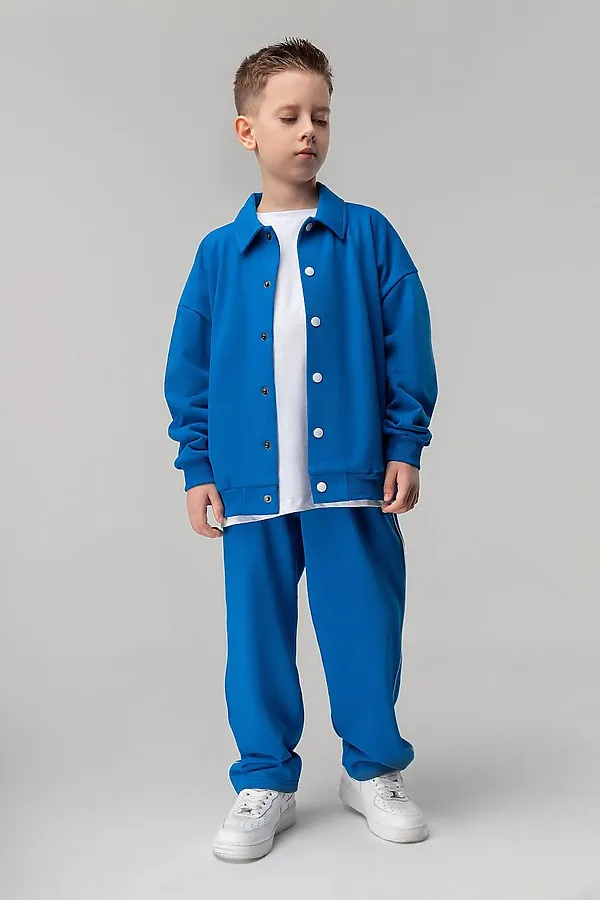 Костюм (Рубашка+Брюки) BODO, синий - фото 2