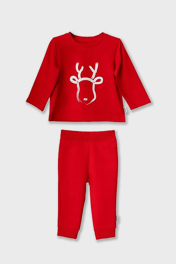 Костюм (Джемпер+Брюки) BODO, красный - фото 2