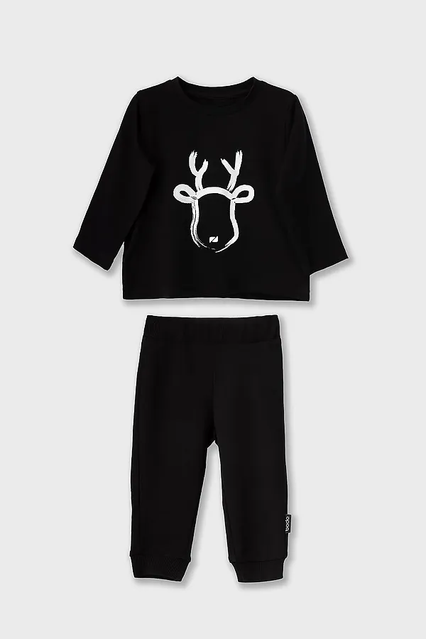 Костюм (Джемпер+Брюки) BODO, черный - фото 2