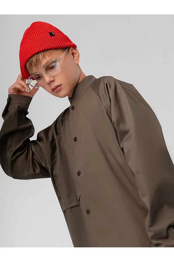 Костюм (Рубашка+Брюки) BODO, хаки - фото 2