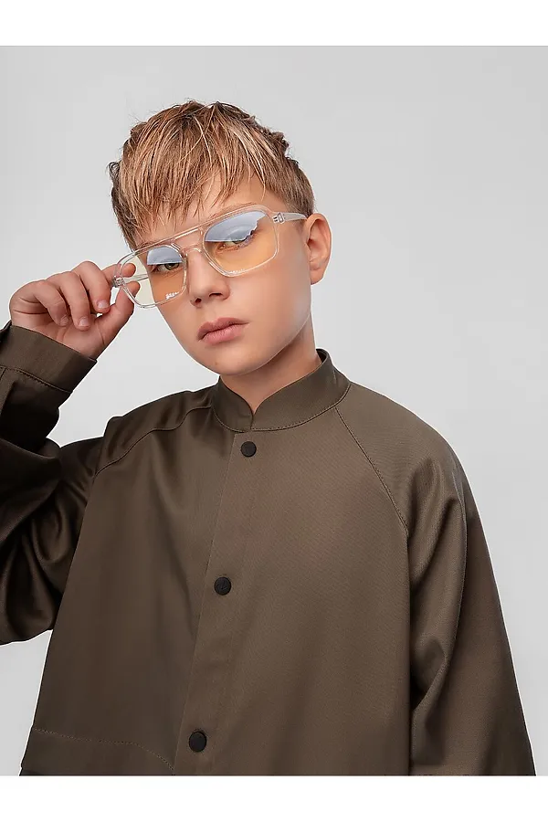 Костюм (Рубашка+Брюки) BODO, хаки - фото 2