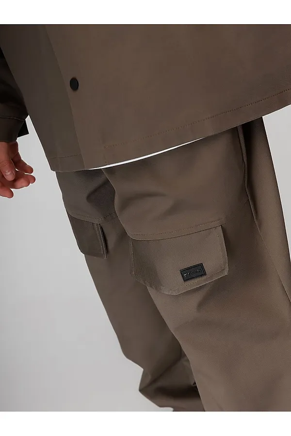 Костюм (Рубашка+Брюки) BODO, хаки - фото 2