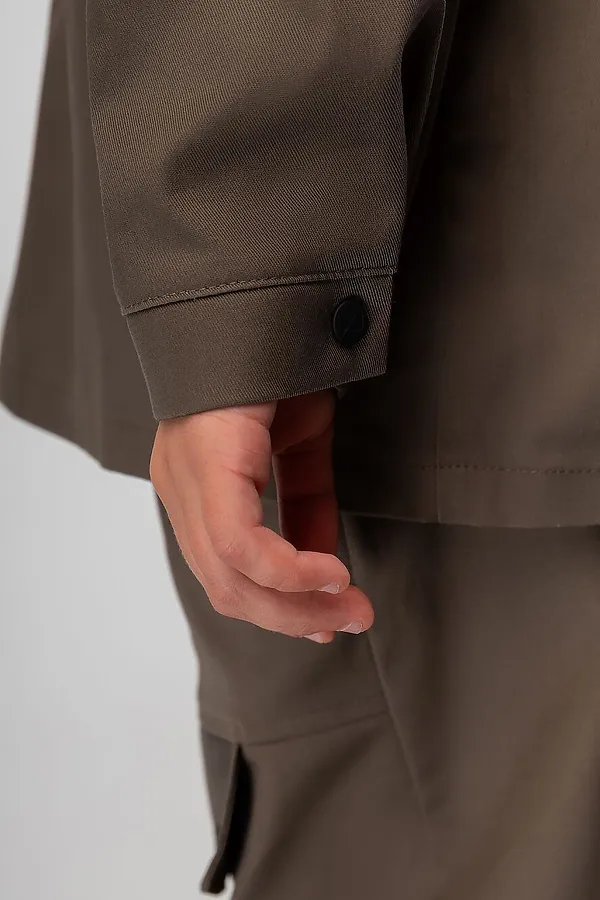 Костюм (Рубашка+Брюки) BODO, хаки - фото 2