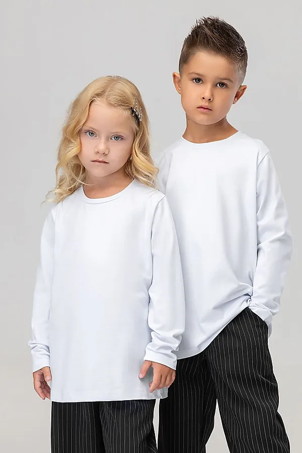 Лонгслив BODO, белый - фото 2