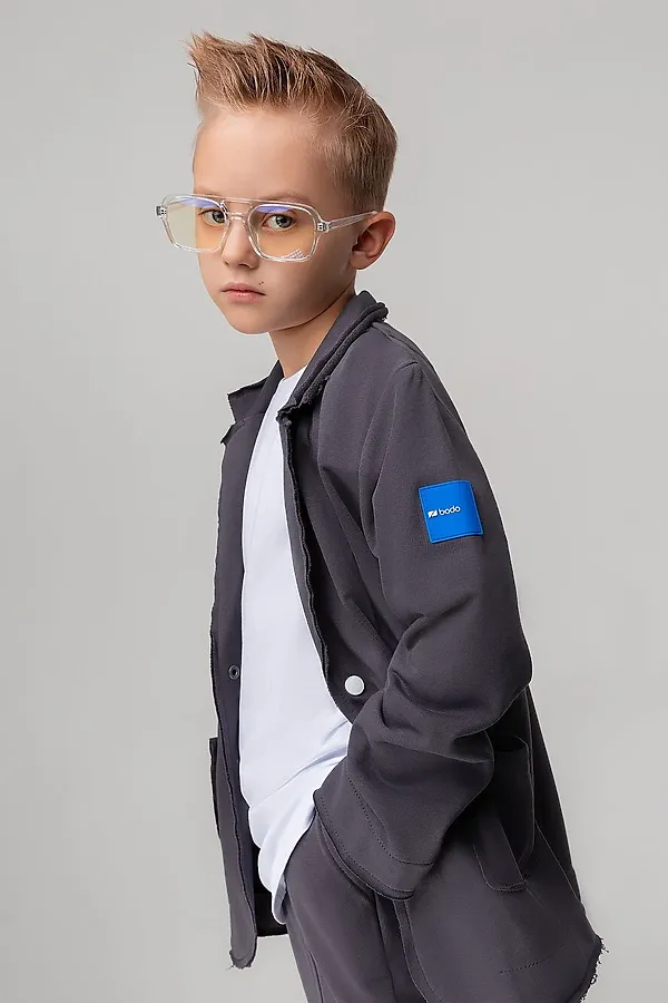 Пиджак BODO, серый - фото 2