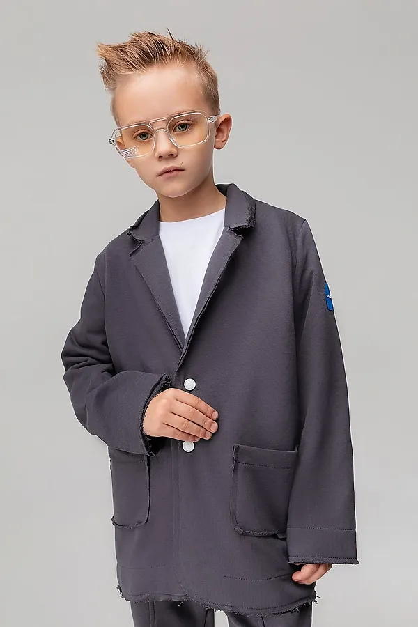 Пиджак BODO, серый - фото 2