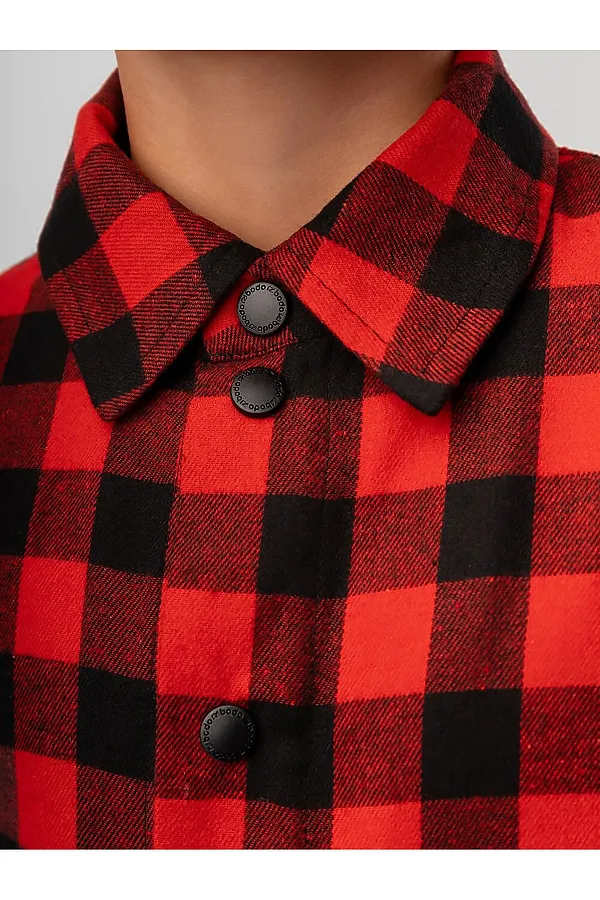 Рубашка BODO, черный (красный) - фото 2
