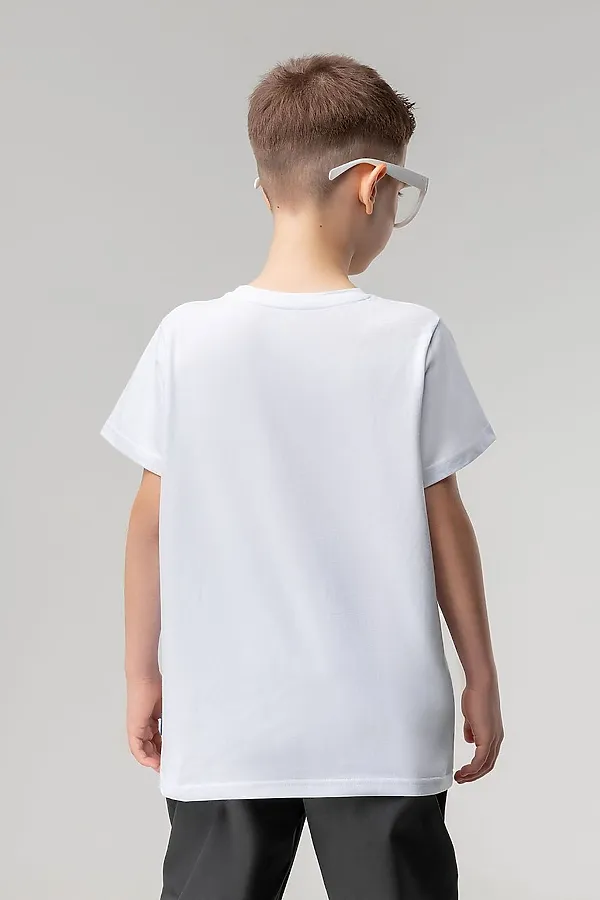 Футболка BODO-S, белый (синий) - фото 2