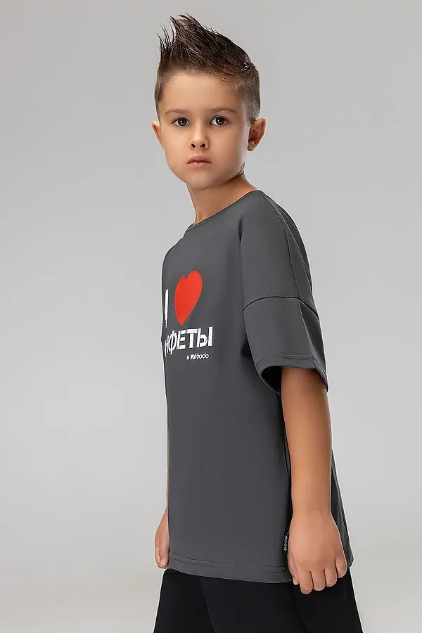 Футболка BODO-S, серый - фото 2