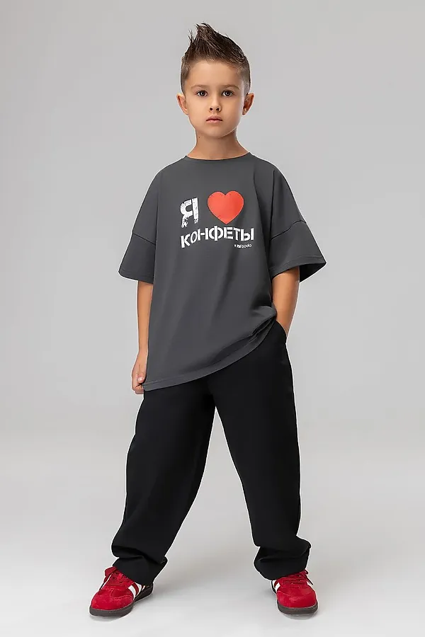 Футболка BODO-S, серый - фото 2