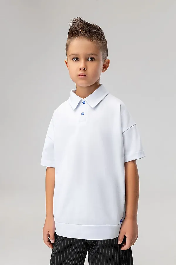 Футболка-поло BODO, белый - фото 2