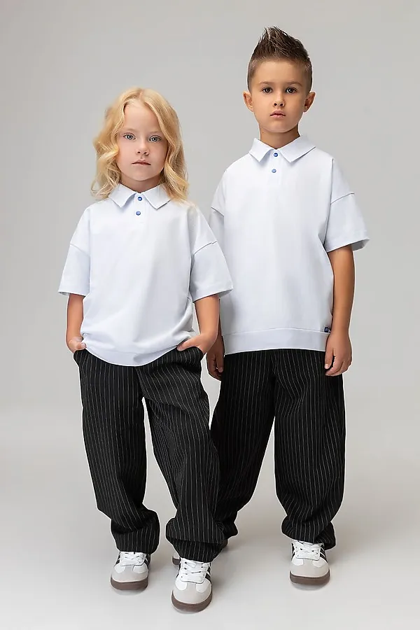 Футболка-поло BODO, белый - фото 2