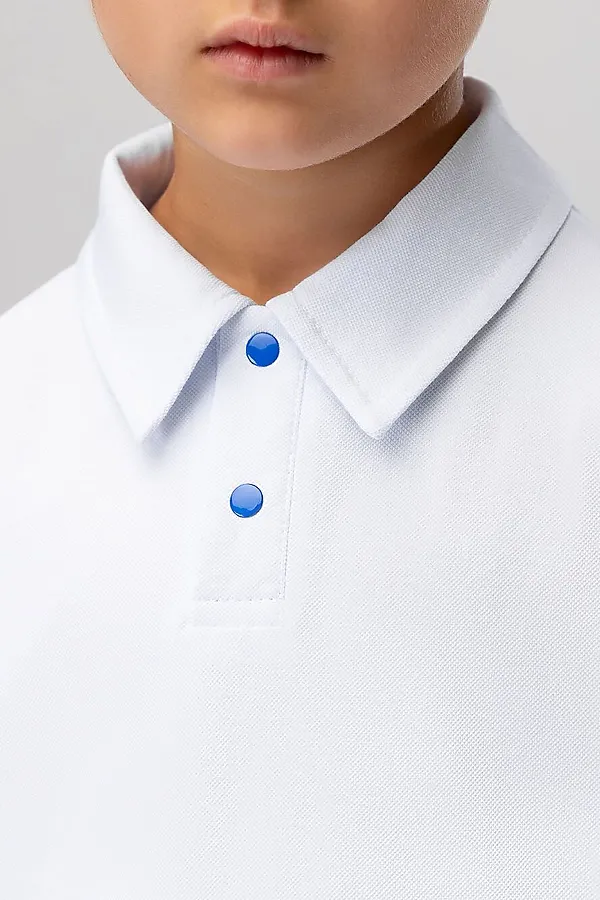 Футболка-поло BODO, белый - фото 2