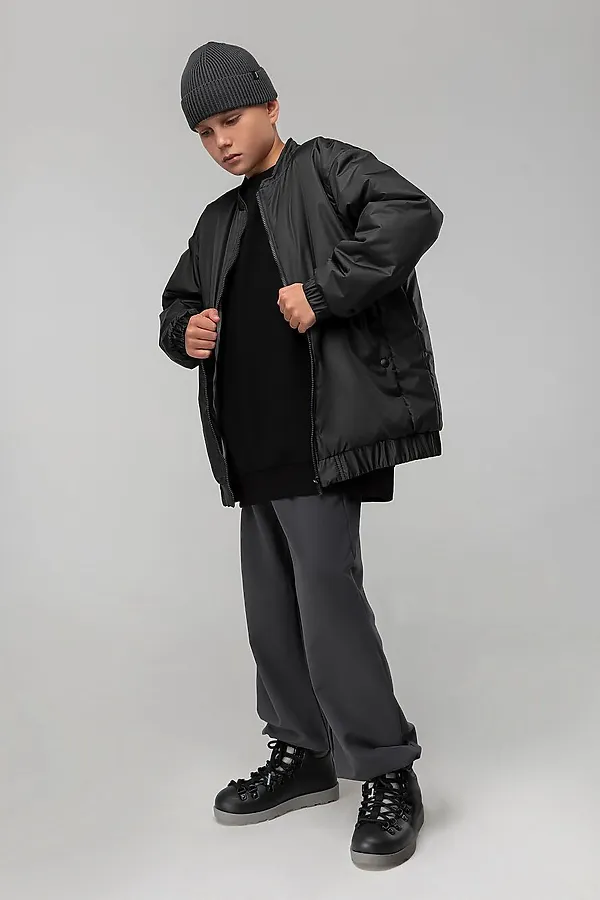 Бомбер BODO, темно-серый - фото 2