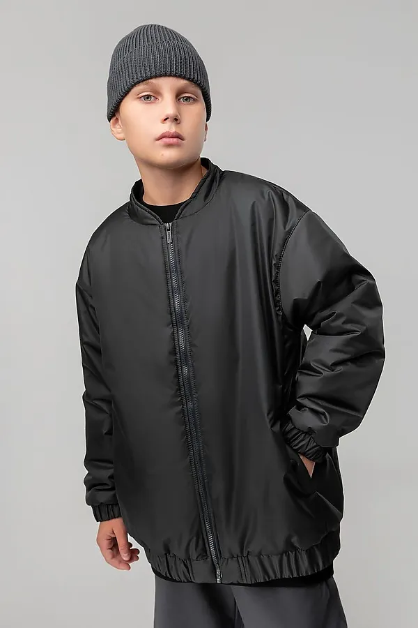 Бомбер BODO, темно-серый - фото 2