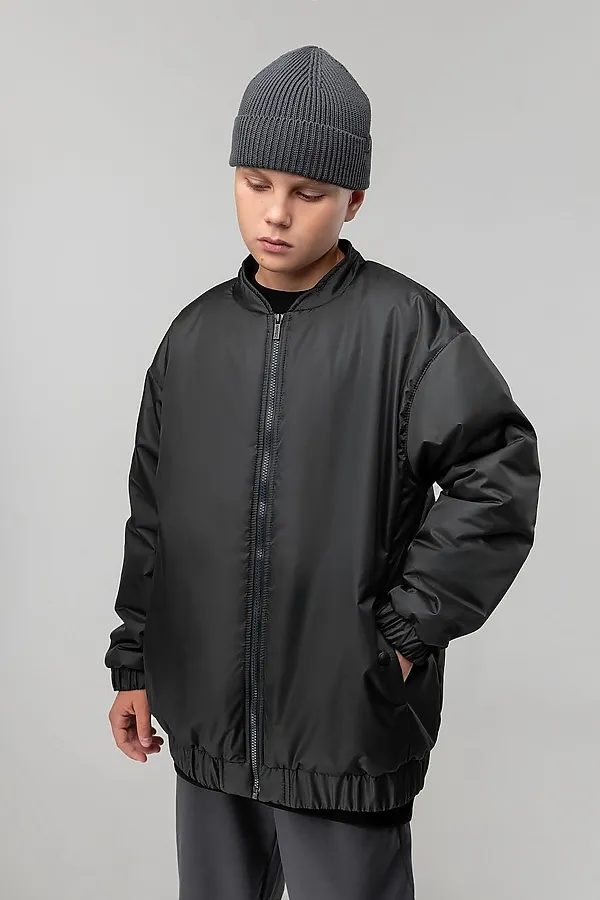 Бомбер BODO, темно-серый - фото 2