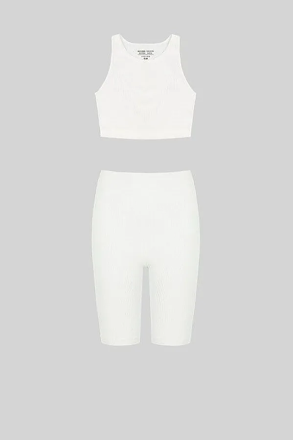 Шорты INDEFINI, белый - фото 2