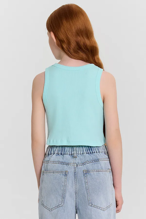 Топ MARK FORMELLE, небесная бирюза - фото 2